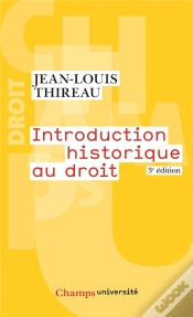 Capa do artigo Introduction Historique Au Droit