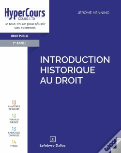 Capa do artigo Introduction Historique Au Droit