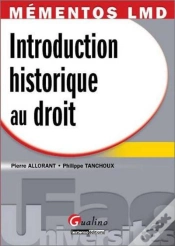 Capa do artigo Introduction Historique Au Droit
