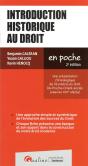 Introduction Historique Au Droit : Une Présentation Chronologique De L'Évolution Du Droit (Du Proche-Orient Ancien Jusqu'Au Xixe Siècle) (2e Édition) - Preview