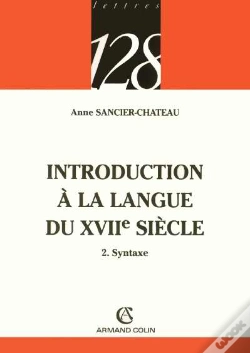 Capa do artigo Introduction Langue Xvii T.2
