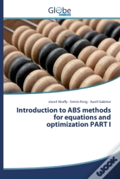 Capa do artigo Introduction To Abs Methods For Equations And Optimization Part I