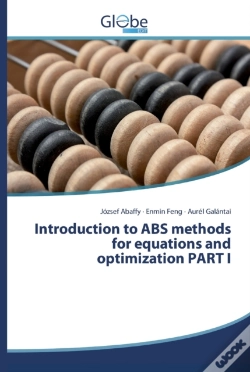 Capa do artigo Introduction To Abs Methods For Equations And Optimization Part I