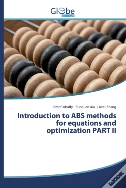 Capa do artigo Introduction To Abs Methods For Equations And Optimization Part Ii