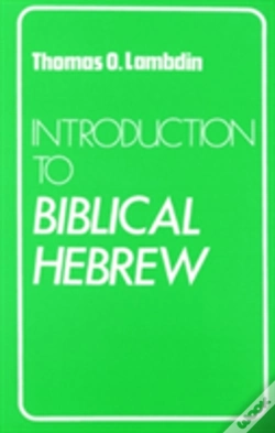 Capa do artigo Introduction To Biblical Hebrew