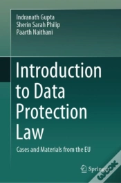 Capa do artigo Introduction To Data Protection Law
