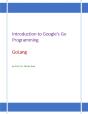 Introduction To Google'S Go Programming Language: Golang - Preview