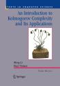 Introduction To Kolmogorov Complexity And Its Applications - Preview