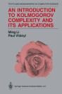 Introduction To Kolmogorov Complexity And Its Applications - Preview