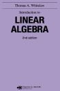 Introduction To Linear Algebra, 2nd Edition - Preview