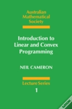 Capa do artigo Introduction To Linear And Convex Programming