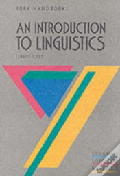 Capa do artigo Introduction To Linguistics