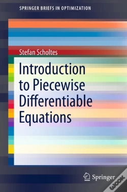 Capa do artigo Introduction To Piecewise Differentiable Equations