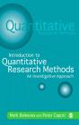 Introduction To Quantitative Research Methods - Preview