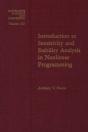 Introduction To Sensitivity And Stability Analysis In Nonlinear Programming - Preview