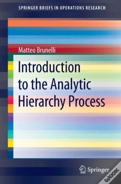Capa do artigo Introduction To The Analytic Hierarchy Process