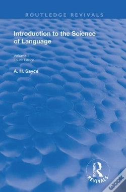Capa do artigo Introduction To The Science Of Language