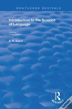 Capa do artigo Introduction To The Science Of Language