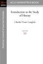 Introduction To The Study Of History - Preview