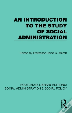 Capa do artigo Introduction To The Study Of Social Administration