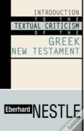 Capa do artigo Introduction To The Textual Criticism Of