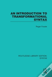 Capa do artigo Introduction To Transformational Syntax