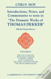 Capa do artigo Introductions, Notes And Commentaries To Texts In 