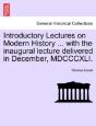 Introductory Lectures On Modern History - Preview