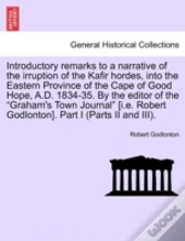 Introductory Remarks To A Narrative Of T