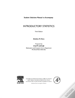 Capa do artigo Introductory Statistics, Student Solutions Manual (E-Only)