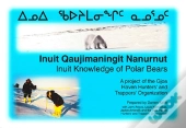 Inuit Knowledge Of Polar Bears Inuit Q