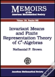 Capa do artigo Invariant Means And Finite Representation Theory Of C*-Algebras