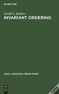 Capa do artigo Invariant Ordering
