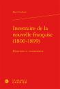 Inventaire De La Nouvelle Francaise (1800 1899) - Preview