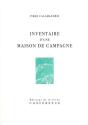 Inventaire D'Une Maison De Campagne - Preview