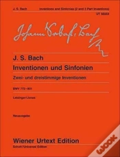Capa do artigo Inventions And Sinfonias Bwv 772-801