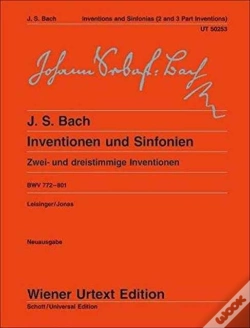 Capa do artigo Inventions And Sinfonias Bwv 772-801