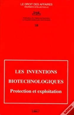 Capa do artigo Inventions Biotechnologiques Protection Et Exploitation