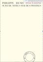 Inventions ; Notes Sur Des Pivoines - Preview