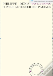 Capa do artigo Inventions ; Notes Sur Des Pivoines