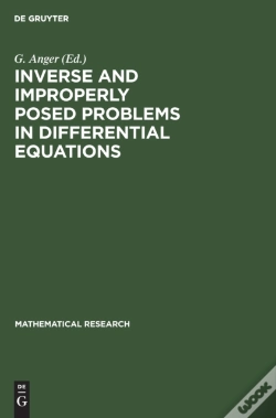Capa do artigo Inverse And Improperly Posed Problems In Differential Equations
