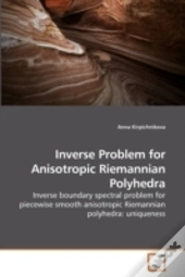Inverse Problem For Anisotropic