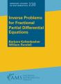 Inverse Problems For Fractional Partial Differential Equations - Preview