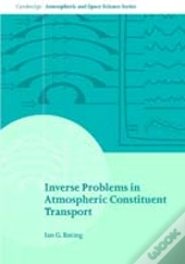 Inverse Problems In Atmospheric Constituent Transport