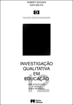 Capa do artigo Investigação Qualitativa em Educação