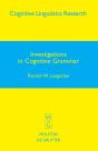 Investigations In Cognitive Grammar - Preview