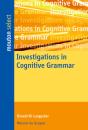 Investigations In Cognitive Grammar - Preview