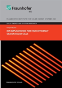 Ion Implantation For High-Efficiency Silicon Solar Cells