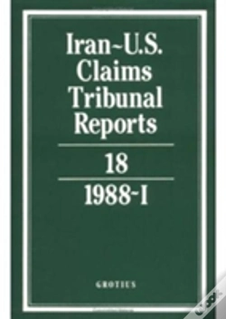Capa do artigo Iran-U.S. Claims Tribunal Reports: Volume 18