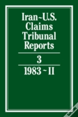 Capa do artigo Iran-U.S. Claims Tribunal Reports: Volume 3